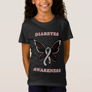 Schmetterling/Bewusstsein...Diabetes T-Shirt