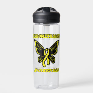 Schmetterling/Bewusstsein...Endometriose Trinkflasche