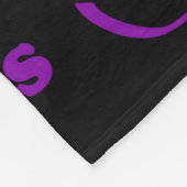 Schmetterling/Bewusstsein... Fibro Fleece Blanket (Ecke)