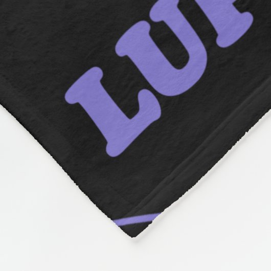 Schmetterling/Bewusstsein...Lupus Fleece Blanket (Ecke)