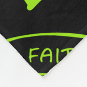 Schmetterling/Bewusstsein...Lyme-Krankheit Fleece- Fleecedecke (Ecke)