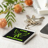 Schmetterling/Bewusstsein...Lyme-Schlüsselanhänger Schlüsselanhänger (Seite)