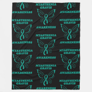 Schmetterling/Bewusstsein...Myasthenia Gravis Flee Fleecedecke