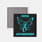 Schmetterling/Bewusstsein...POTS Magnet (Vorderseite/Rückseite)