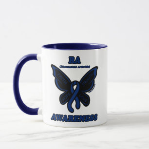 Schmetterling/Bewusstsein...Rheumatoide Arthritis Tasse