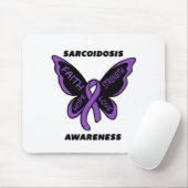 Schmetterling/Bewusstsein...Sarcoidose Mousepad (Mit Mouse)