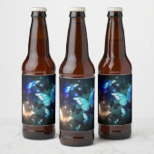 Schmetterling Bierflaschenetikett (Flaschen)