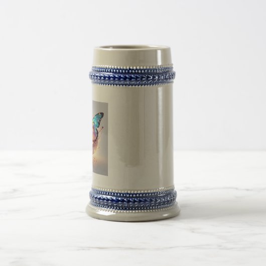 Schmetterling Bierglas (Mittel)