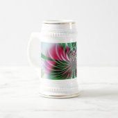 Schmetterling Bierglas (Vorderseite Links)