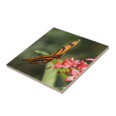 Schmetterling Blume Keramik Fliese (Seite)