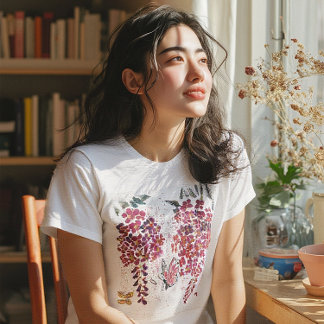 Schmetterling Blume Party! T-Shirt