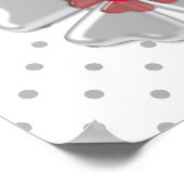 Schmetterling Blume Valentinstag Liebe wir Poster (Ecke)