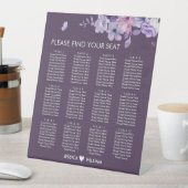 Schmetterling Blumen Empfangs Sitzordnung Schild (In Situ)