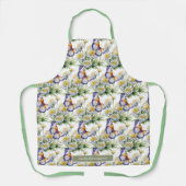 Schmetterling Blumen Garten Gartenschürze Schürze (Vorderseite)