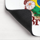 Schmetterling Brasilien Mousepad (Ecke)