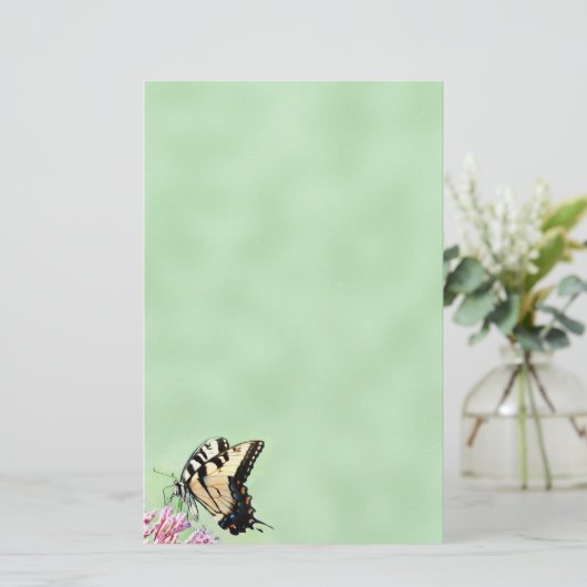 Schmetterling Briefpapier (Stehend Vorderseite)