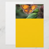 Schmetterling Briefpapier (Vorne/Hinten)