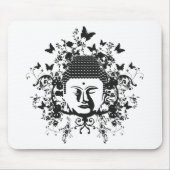 Schmetterling Buddha Mousepad (Vorne)