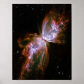 Schmetterling / Bug Nebula (Hubble-Teleskop) Poster (Vorne)