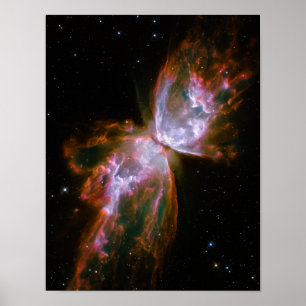 Schmetterling / Bug Nebula (Hubble-Teleskop) Poster