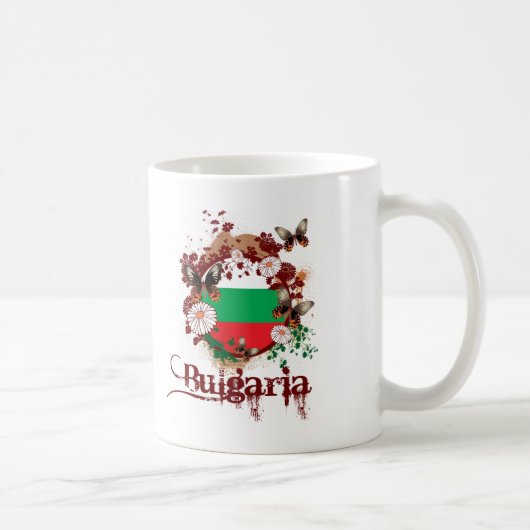 Schmetterling Bulgarien Kaffeetasse (Rechts)