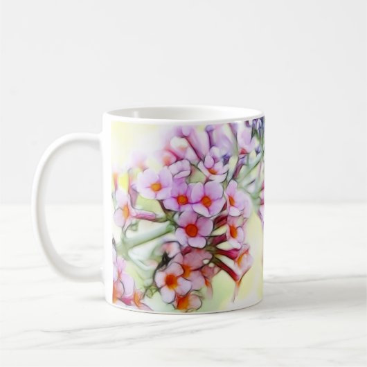 Schmetterling Bush - empfindlich und träumerisch Kaffeetasse (Links)