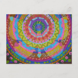 Schmetterling Butterfly Postkarte