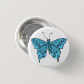 Schmetterling Button (Vorne & Hinten)