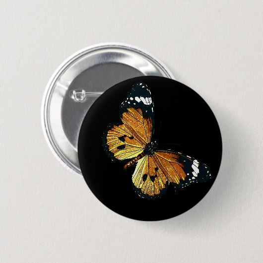 Schmetterling Button (Vorne & Hinten)