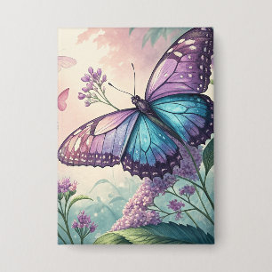 Schmetterling Button