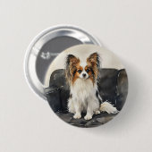Schmetterling Button (Vorne & Hinten)