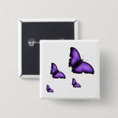 Schmetterling Button (Vorne & Hinten)
