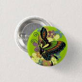 Schmetterling Button (Vorne & Hinten)