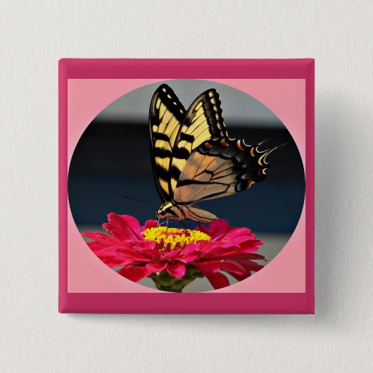 Schmetterling Button (Vorderseite)