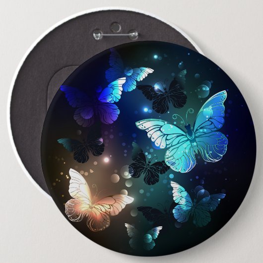 Schmetterling Button (Vorne & Hinten)