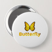 Schmetterling Button (Vorne & Hinten)