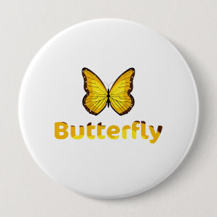 Schmetterling Button