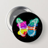 Schmetterling Button (Vorne & Hinten)