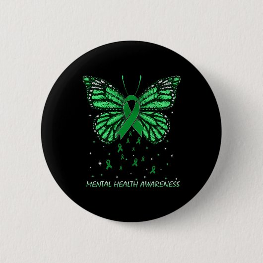 Schmetterling Button (Vorderseite)