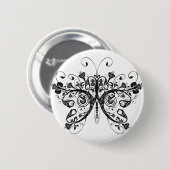 Schmetterling Button (Vorne & Hinten)