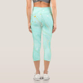 Schmetterling Capri Leggings (Rückseite)