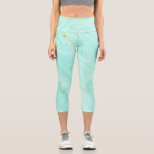 Schmetterling Capri Leggings (Vorderseite)