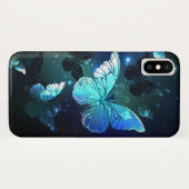 Schmetterling Case-Mate iPhone Hülle (Rückseite (Horizontal))