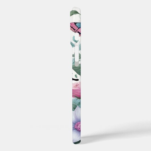 Schmetterling Case-Mate iPhone Hülle (Rückseite / Links)