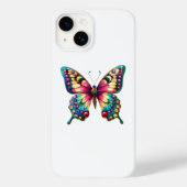 Schmetterling Case-Mate iPhone Hülle (Rückseite)