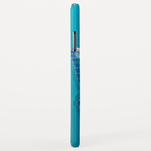 Schmetterling Case-Mate iPhone Hülle (Hinten/Rechts)