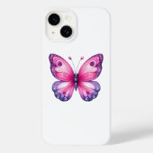 Schmetterling Case-Mate iPhone Hülle (Rückseite)