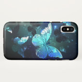 Schmetterling Case-Mate iPhone Hülle (Rückseite (Horizontal))