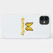 Schmetterling Case-Mate iPhone Hülle (Rückseite (Horizontal))