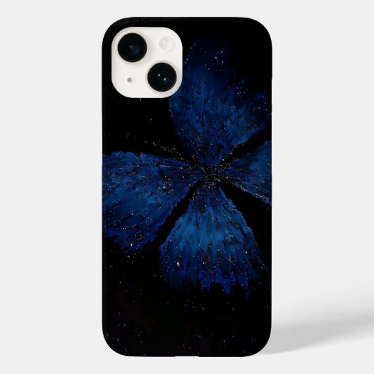 Schmetterling Case-Mate iPhone Hülle (Rückseite)